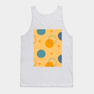 Abstract circle pastel pattern Tank Top